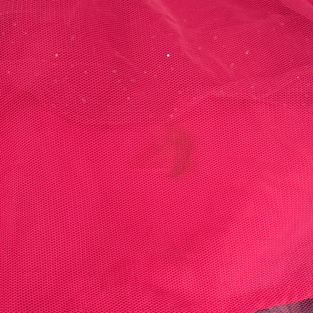 Lilt Hot Pink Sequin Bodice Tulle overlay Dress Sz xl 14/16 - Picture 4 of 6